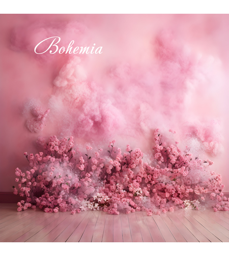 Пролетен фотографски фон с цветя 49