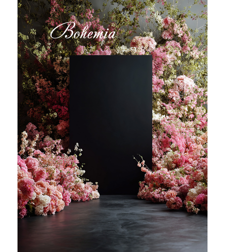 Пролетен фотографски фон с цветя 143