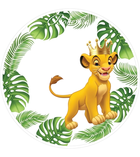 Фон винил Цар Лъв