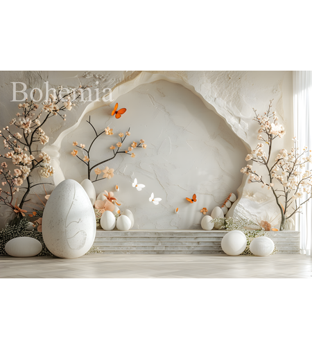 Пролетен Великденски фотографски фон 22