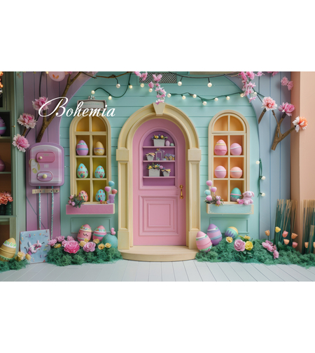 Пролетен Великденски фотографски фон 105