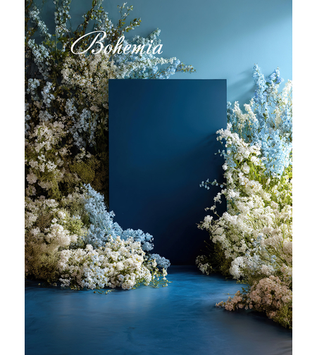 Пролетен фотографски фон с цветя 83