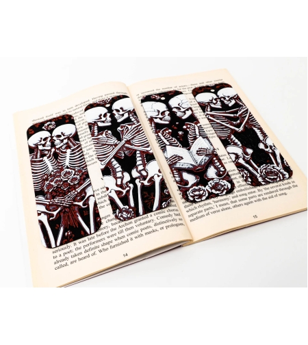 Книгоразделител Skeletton Romance