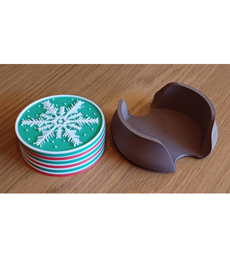 Подложки за чаши - Снежинки