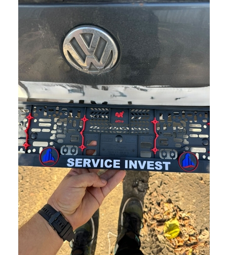 3D Стикер за регистрационен номер