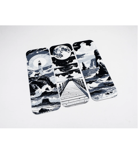 Книгораделител Midnight at Seaside