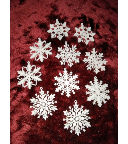 Снежинки - коледна украса