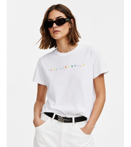 Karl Lagerfeld Summer Logo Boxy дамска тениска • S