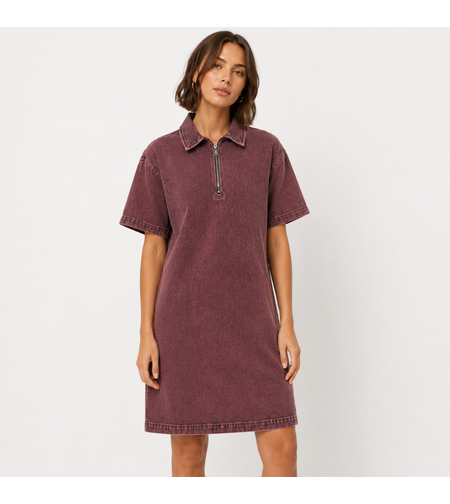 Pieces Poppy деним рокля • S Oversized