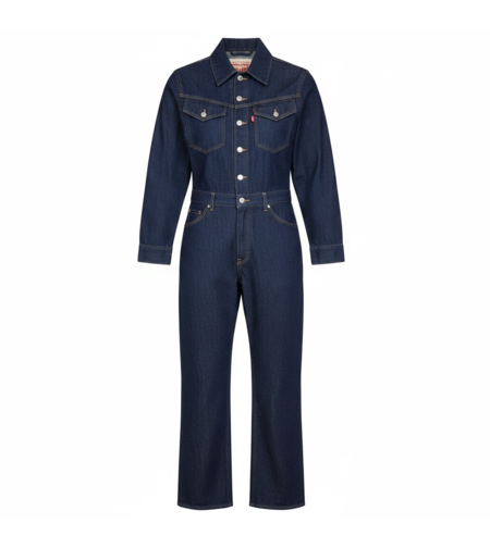 Levi’s Dark Denim Jumpsuit • S