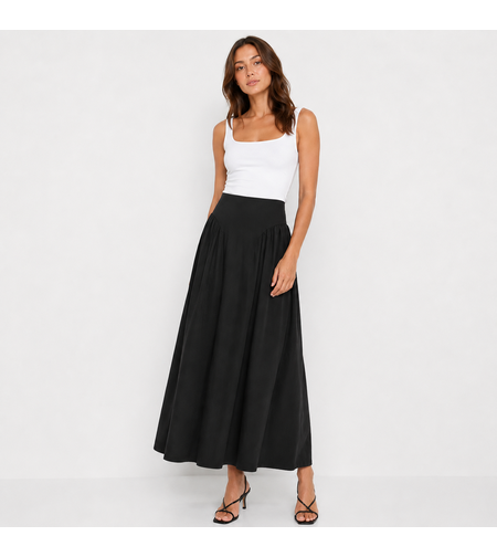 Vero Moda Черна дълга пола • M