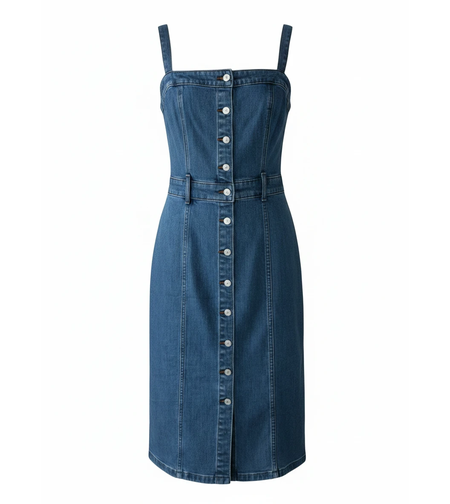 Levi’s дънкова midi рокля Slim Fit - L