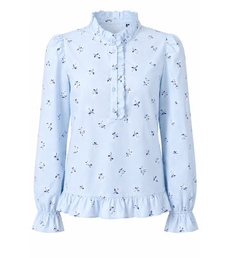 Pieces Флорална блуза Nantucket Breeze • XL