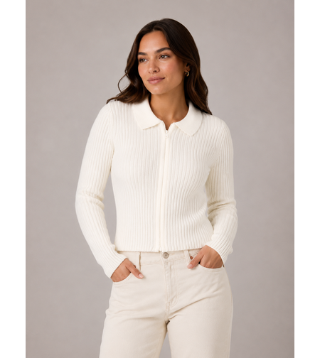 AÉROPOSTALE Polo Zip блуза • XL