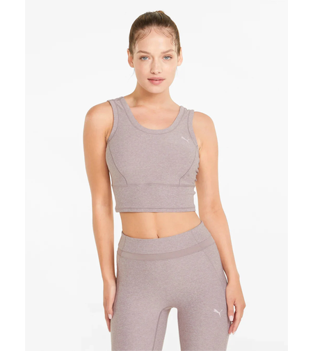Puma Studio Yogini Luxe Crop Tank • S