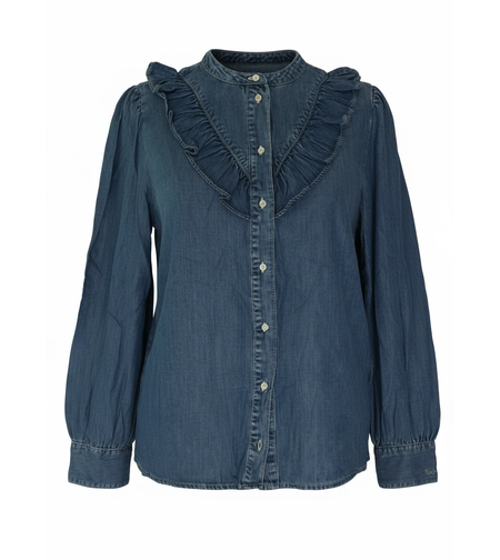 Levi’s Ruffle Chambray • S