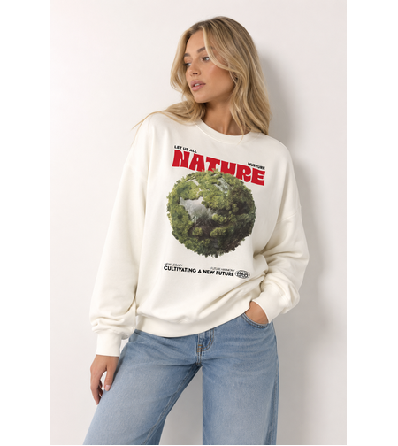ONLY суитшърт Nature oversized • S