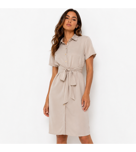 Closet London рокля с колан • S