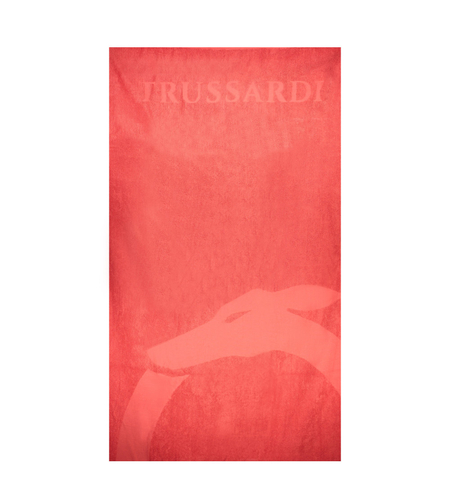 Trussardi Logo Beach Towel