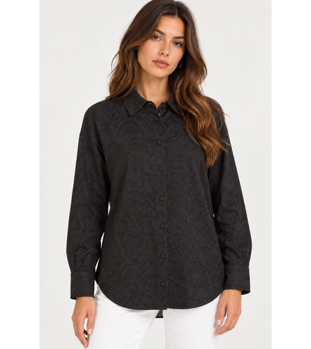Vero Moda жакардова oversized риза • M