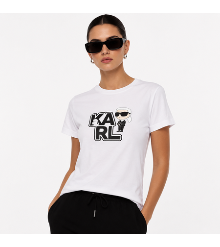 Karl Lagerfeld Varsity тениска • S