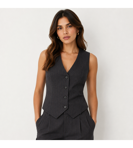 Vero Moda Елек с фино райе • М EU 38
