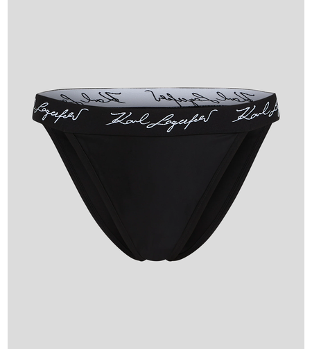 Karl Lagerfeld Signature Bikini Swim Bottom • M