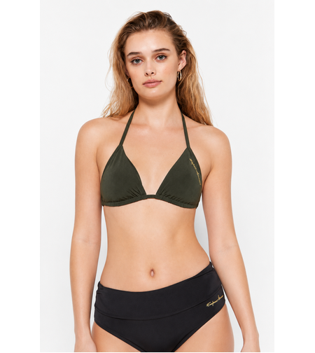 EMPORIO ARMANI Маслинено бански горнище • S