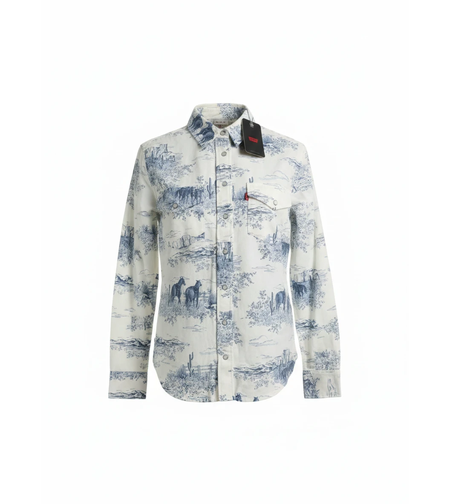 Levi’s Western Print Shirt • XS
