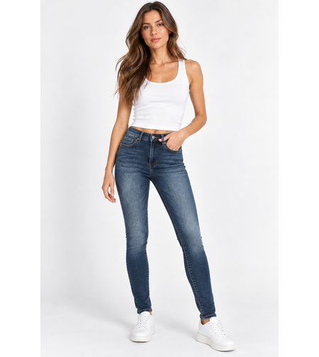 ONLY High Waist Skinny дамски дънки • M