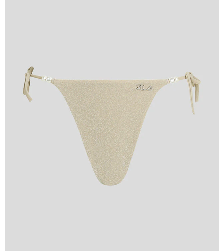 Karl Lagerfeld Karl Pearl Cheeky Tanga • M