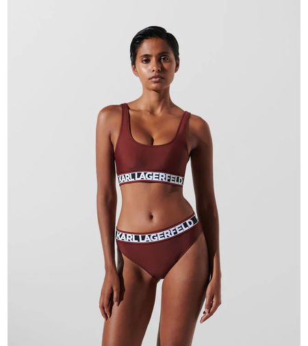 Karl Lagerfeld Bikini Top • M