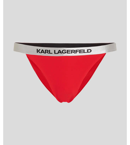 Karl Lagerfeld Logo Bikini Bottom W/ Elastic • S