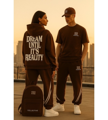 Суитшър “DREAM UNTIL IT'S REALITY” - 111 Collective - мъжки и дамски.