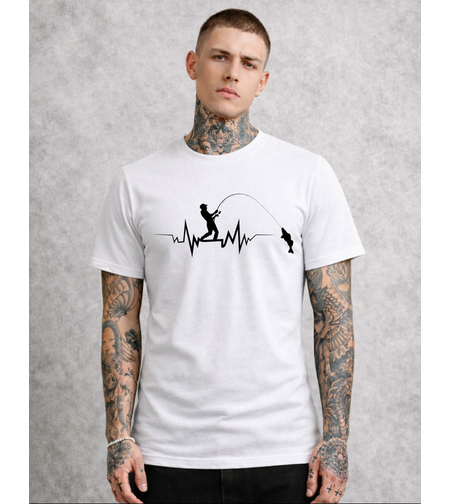 Тениска с динамичен визуален ефект