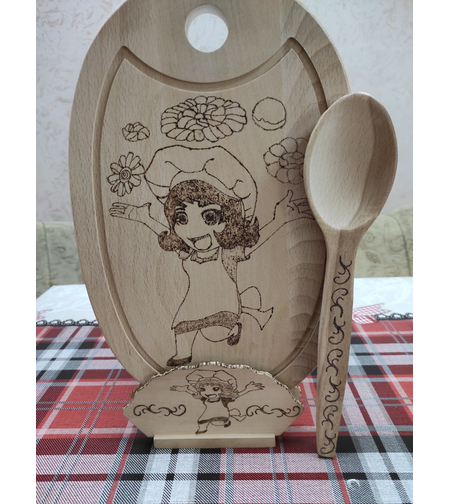 Гравирана дъска с пожелание-41