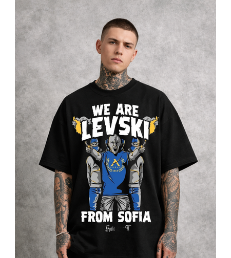 Oversized - Тениска с изчистен символ