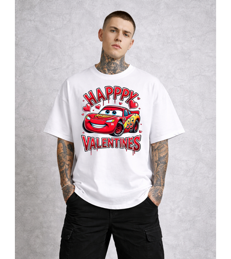 Oversized - Тениска с визуално послание