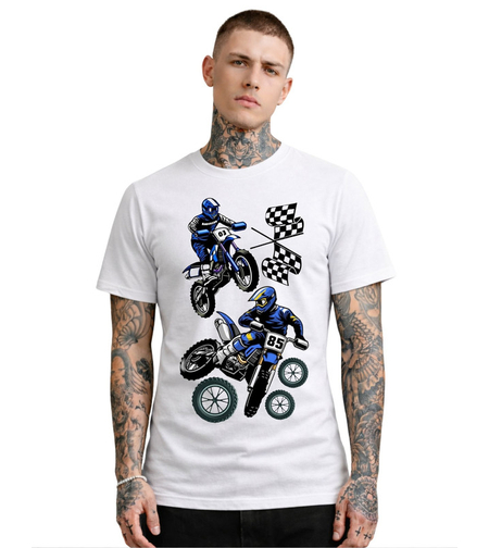 Тениска с модерно градско излъчване