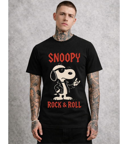 Стилизирана тениска с дизайнерски мотив