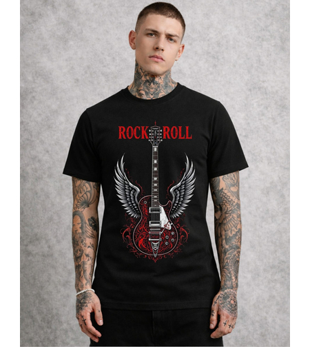 Съвременна тениска с дизайнерска щампа