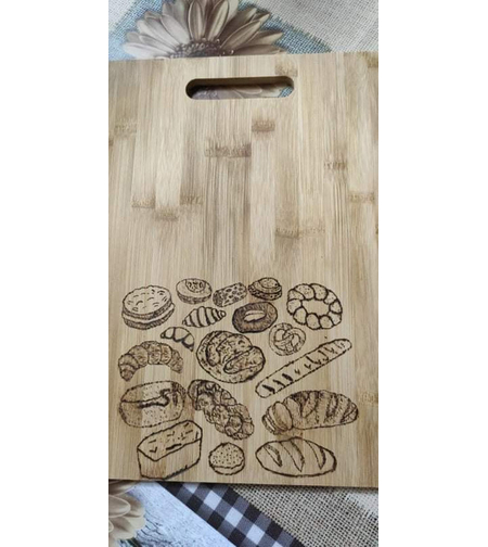 Гравирана дъска с пожелание-45