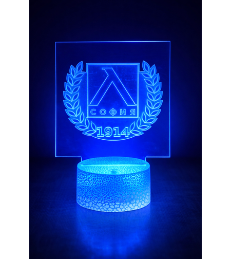 3D LED ЛАМПА - LEVSKI