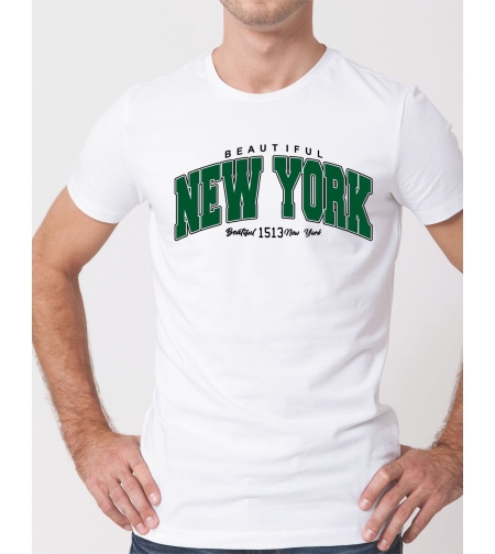 Унисекс тениска Beautiful New York – стилна тениска за мъже и жени.