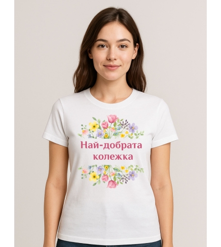 бяла или черна Тениска 