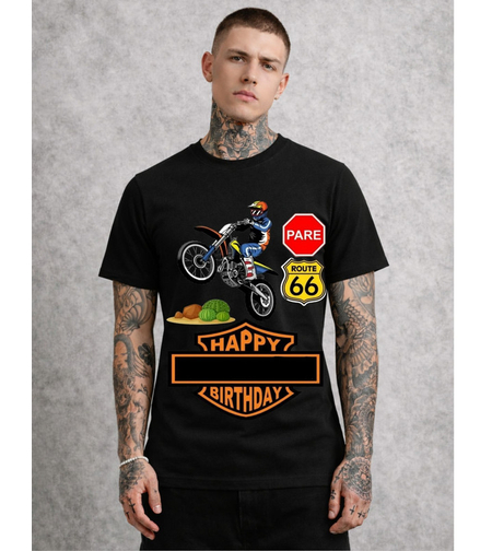 Креативна тениска с артистичен дизайн