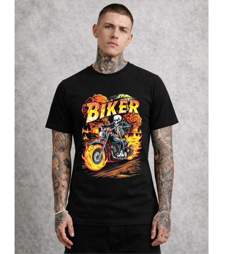 Тениска с авторски визуален стил