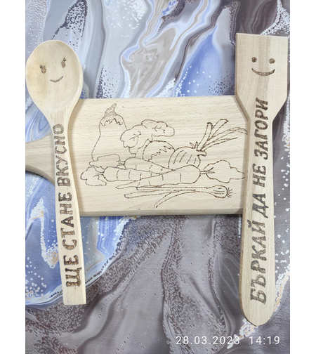 Гравирана дъска с пожелание-69