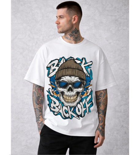 Oversized - Тениска с абстрактен мотив