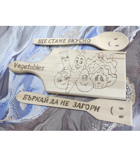 Гравирана дъска с пожелание-72